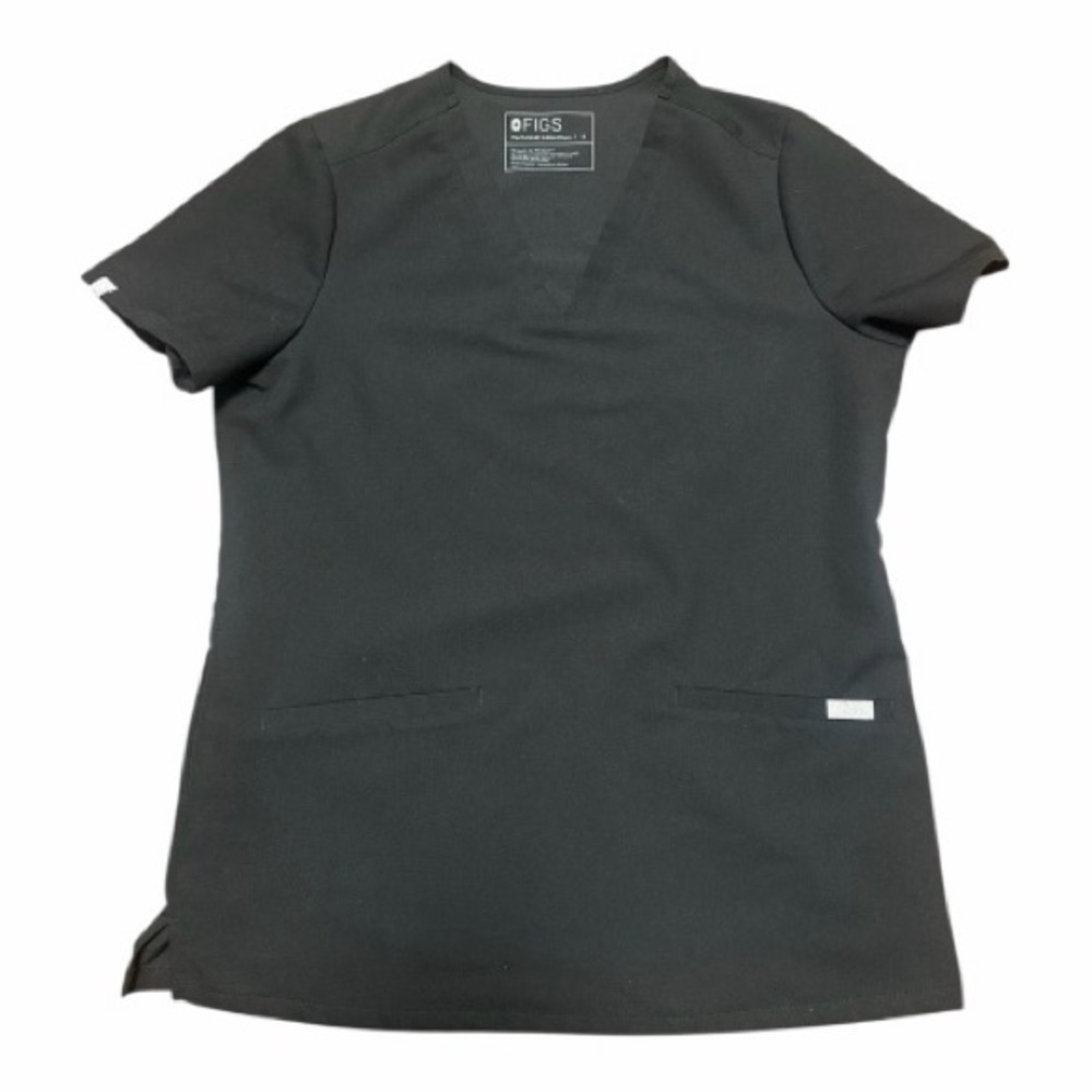 Figs Technical Collection Casma Black
Three Pocket Scrub Top Womens Size
Small